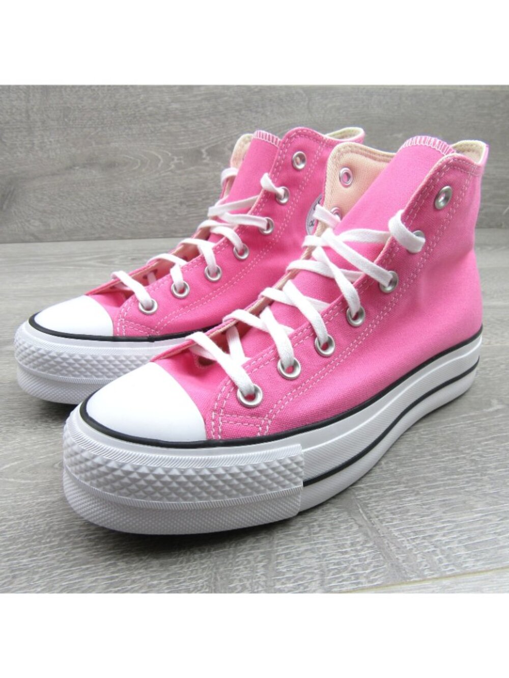 Converse CTAS Lift HI Womens Size 8 Pink White Sneakers NEW A08216F - Picture 4 of 14